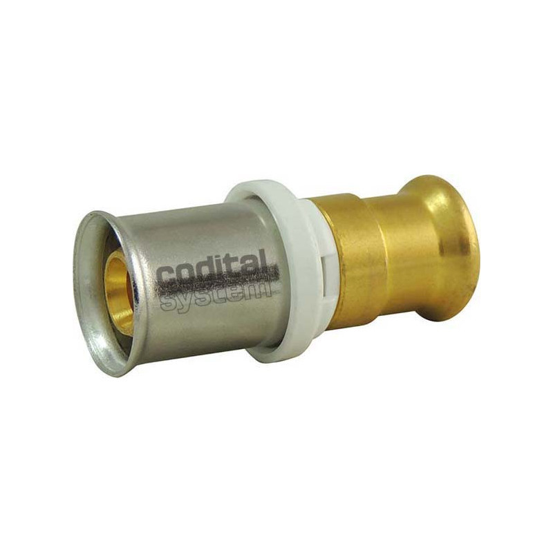 Verschraubung Kupfer 22mm multicouche 26mm CODITAL zum Verpressen