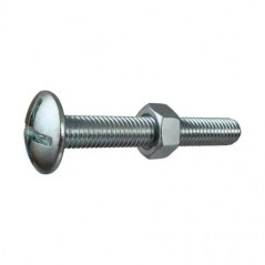 Perno tuerca Vynex 8x80 mm acero galvanizado 30 piezas
