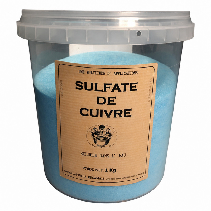 Solfato di rame 1 kg Dousselin in polvere