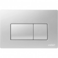 Placca di comando Valsir P1 doppio tasto ABS bianco incasso VS0871301