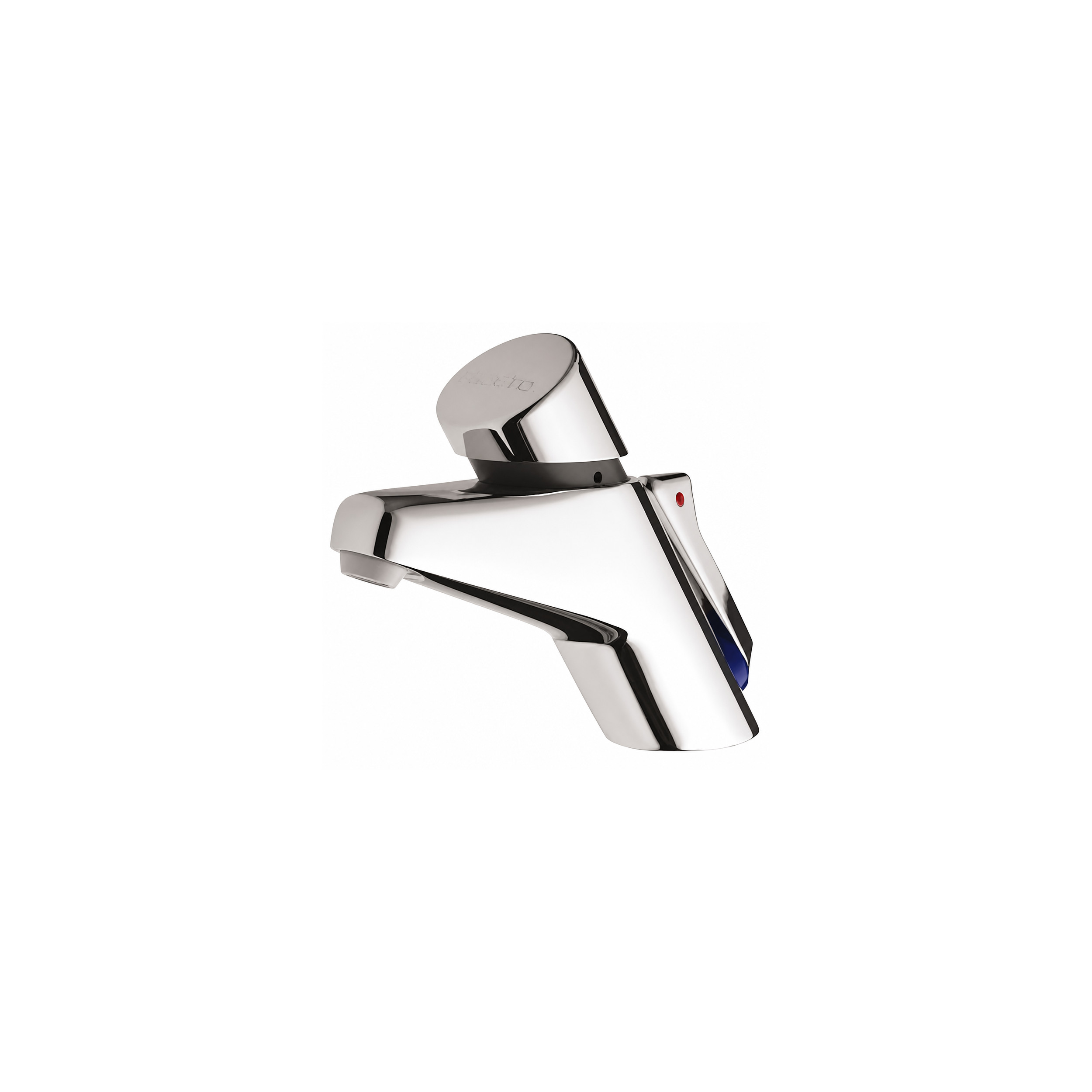 Timed mixer PRESTO 2020 stop valves washbasin