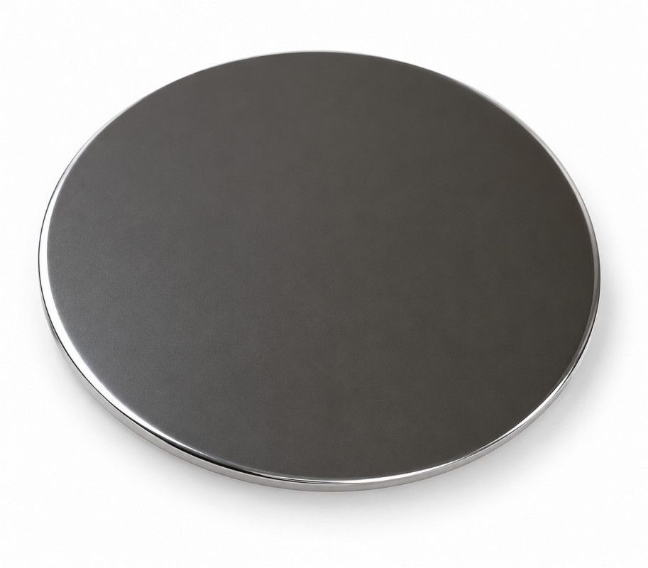 Copri piletta inox 115mm Lira disco piatto grezzo da incollare