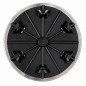 Afvoerplugdeksel inox 115mm Lira platte schijf ruw te lijmen Afvoerplugdeksel inox 115mm Lira platte schijf ruw te lijmen