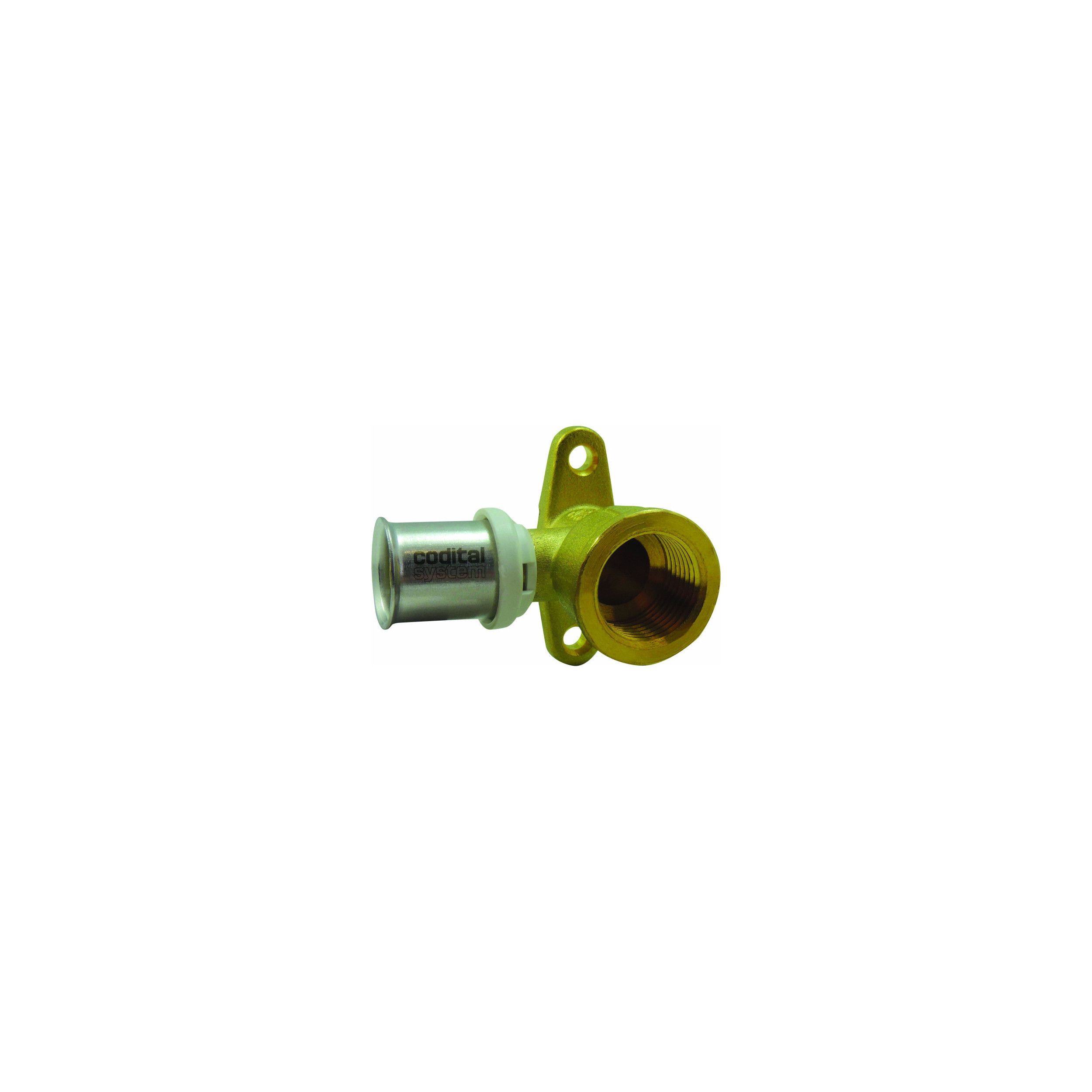 CODITAL brass wall elbow multicouche 15x21x16mm type TH 2025950161500