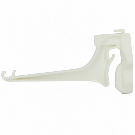 Witte PVC gootbeugel NICOLL LG28B INVISI28B