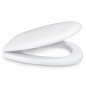 Abattant de WC remplacement ALLIA Chamade, Egg, LagoMono, blanc