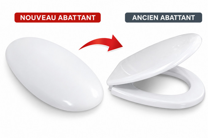 Toiletbril ALLIA Chamade wit ESPINOSA ALLAB008040001
