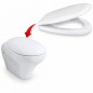 Tapa de WC reemplazo ALLIA Chamade, Egg, LagoMono, blanco Tapa de WC reemplazo ALLIA Chamade, Egg, LagoMono, blanco