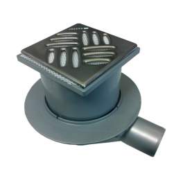 Siphon de sol ultra-plat pour receveur prêt à carreler - KESSEL - Référence fabricant : 44750.20