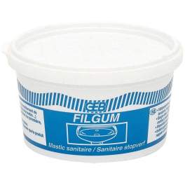 Filgum mastic d'étanchéité pour bonde, pot de 500g - GEB - Référence fabricant : 104012
