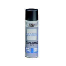 Aluxil peinture aluminium, haute température aérosol 650/500 ml - GEB - Référence fabricant : 814163