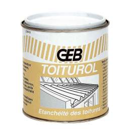 Toiturol mastic litumlux pour réparations, boîte 900 ml - GEB - Référence fabricant : 103813