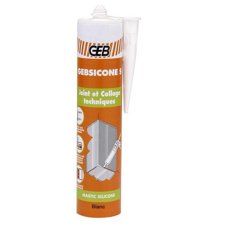 Gebsicone S translucent : Silicone sealant