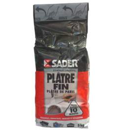 Gypsum: 5 kg bag - Sader - Référence fabricant : 62101905