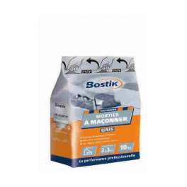 Mortero de mampostería: bolsa de 10 kg - Bostik - Référence fabricant : 62201610