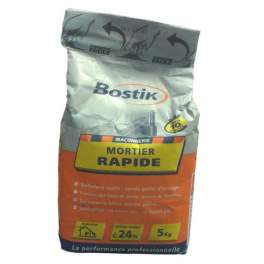 Rapid mortar: 5 kg bag - Bostik - Référence fabricant : 62201705