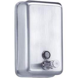 Distributeur de savon liquide à pression Inox avec serrure - Pellet - Référence fabricant : 878155