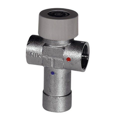 Thermostatic valve: 20x27, adjustable from 40° to 60