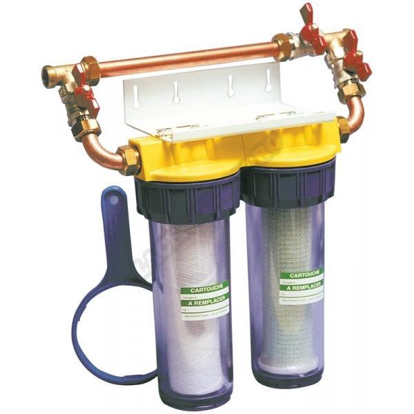 Duo By Pass filter, anti-corrosion and anti-limescale