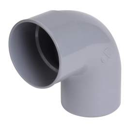 PVC elbow 87°30 (90°) MF : 125 - NICOLL - Référence fabricant : CX8