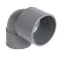 90° pvc elbow for multi-material connection : 50x32
