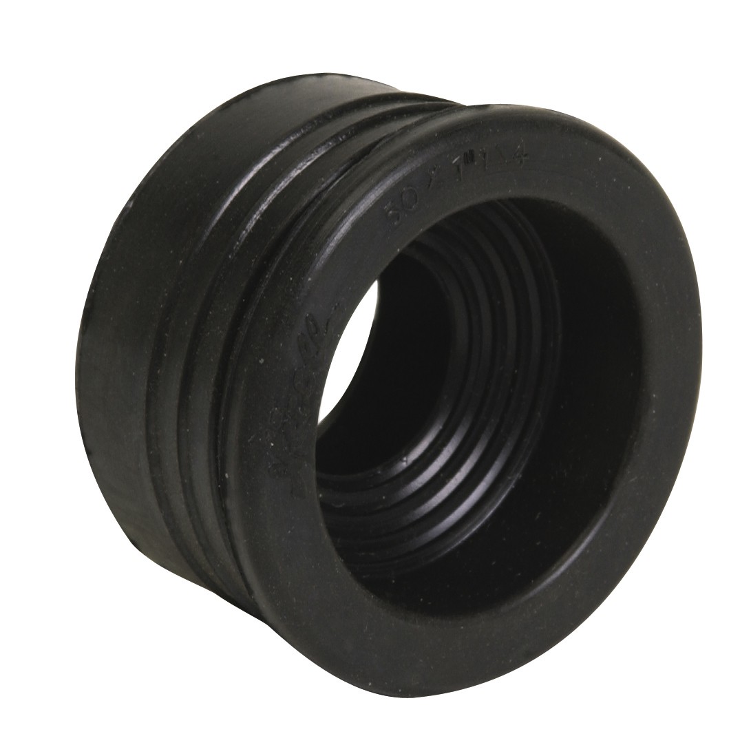 Elastomer ring for multi-material elbow connection: 50x1"1/2