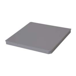 Manhole cover for chute: 25x25, grey - NICOLL - Référence fabricant : CORPCT