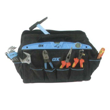 Composition Electrician n°1 : fabric tool bag, 19 pieces