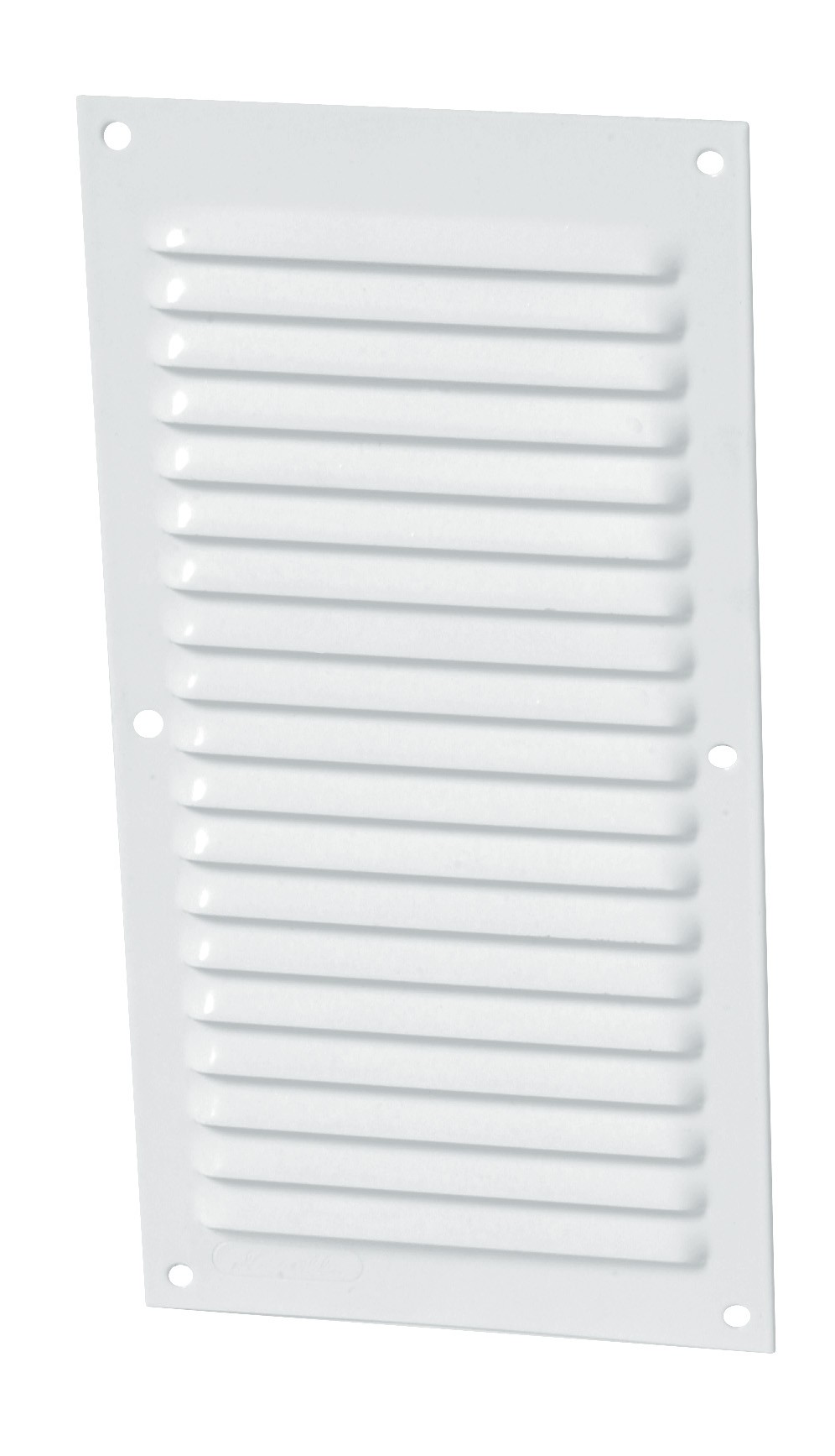 Alu laque blanc avec moustiquaire Rectangulaire verticale 20x10