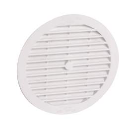 PVC clásico: Redondo para tubo blanco D.124 con mosquitera - NICOLL - Référence fabricant : 1BC135
