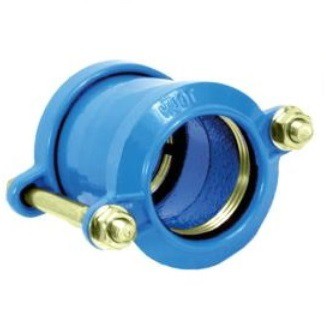 Self-locking joint for PE and PVC pipes D.90 mm