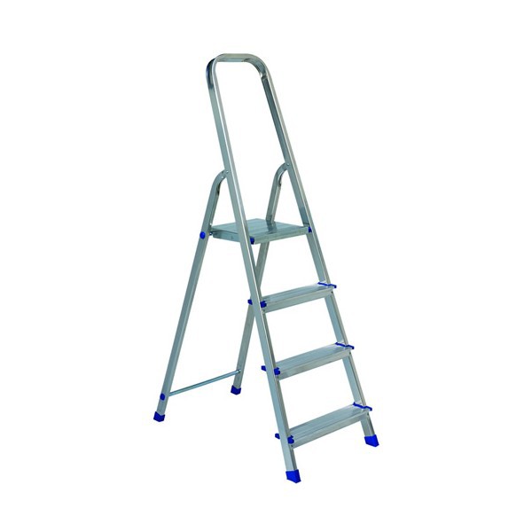 VERITT steel/aluminium step ladder 4m