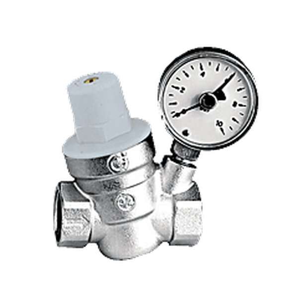 Pressure reducing valve 20X27 double female with mano