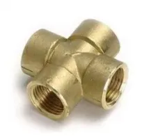 Vrouwelijk messing kruis