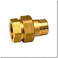 Rechte aansluiting Mannelijk/vrouwelijk conisch