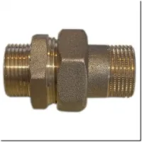 Rechte unie Mannelijk/Mannelijk conisch