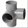 PVC hoekkruis 87° 30 Mannelijk/vrouwelijk