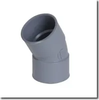 PVC elleboog 30° FF