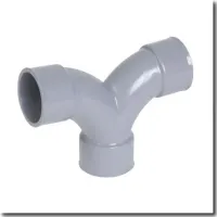 PVC dubbele elleboog 87°30 FF