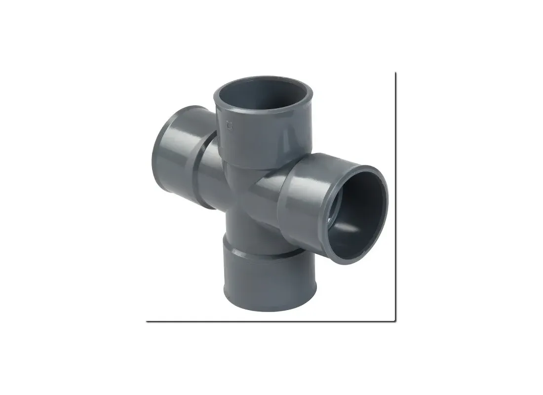 Kruis PVC 87° 30 Vrouw/Vrouw