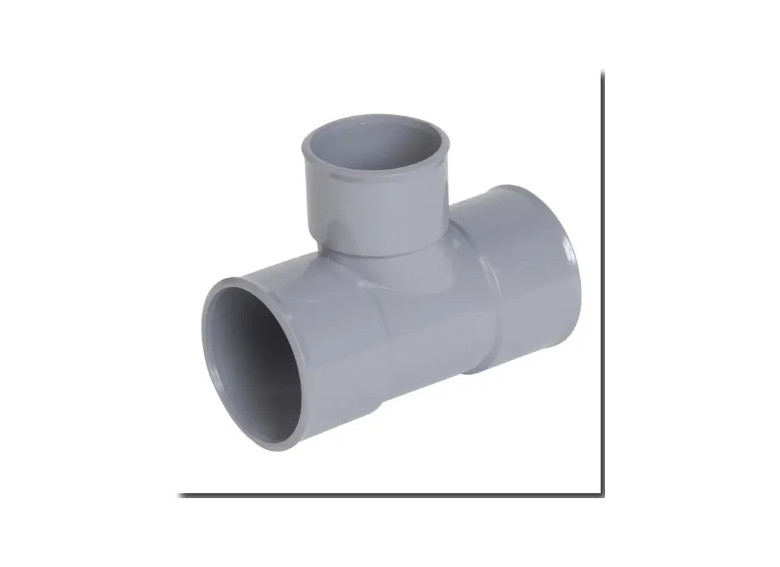 Té PVC 90° réduit FF