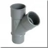 MF gereduceerd 45° PVC T-stuk