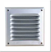 Grijs geanodiseerd aluminium met insectengaas