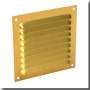 Golden anodized aluminum without mosquito net