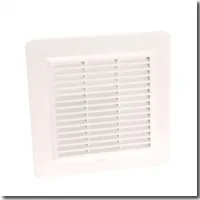 PVC à visser ou coller - applique avec moustiquaire