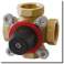 4-way brass valves