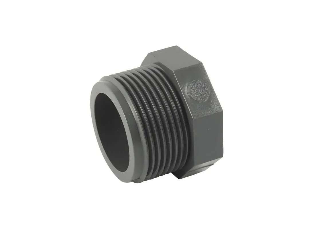 Mannelijke PVC drukplug