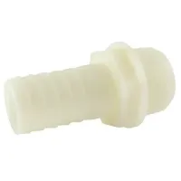 Raccord cannelé polyamide écrou fixe mâle