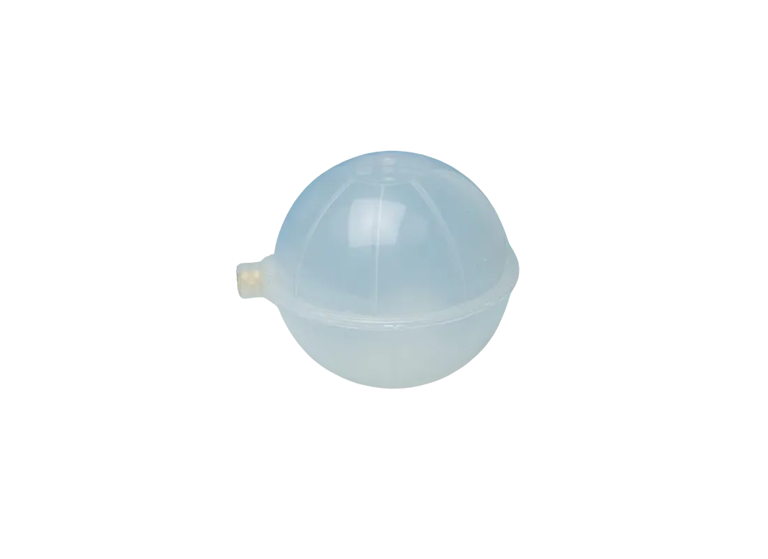 Round polypropylene float