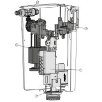 CUBIK S Unterputz-WC-Tank